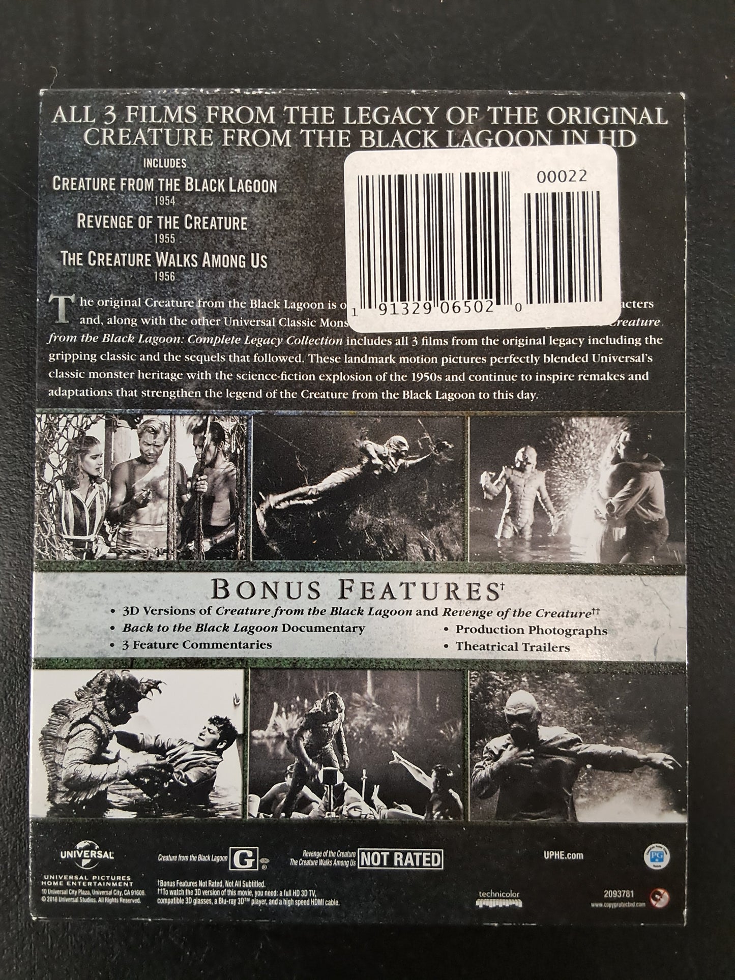 Creature From the Black Lagoon Complete Legacy Collection Blu Ray