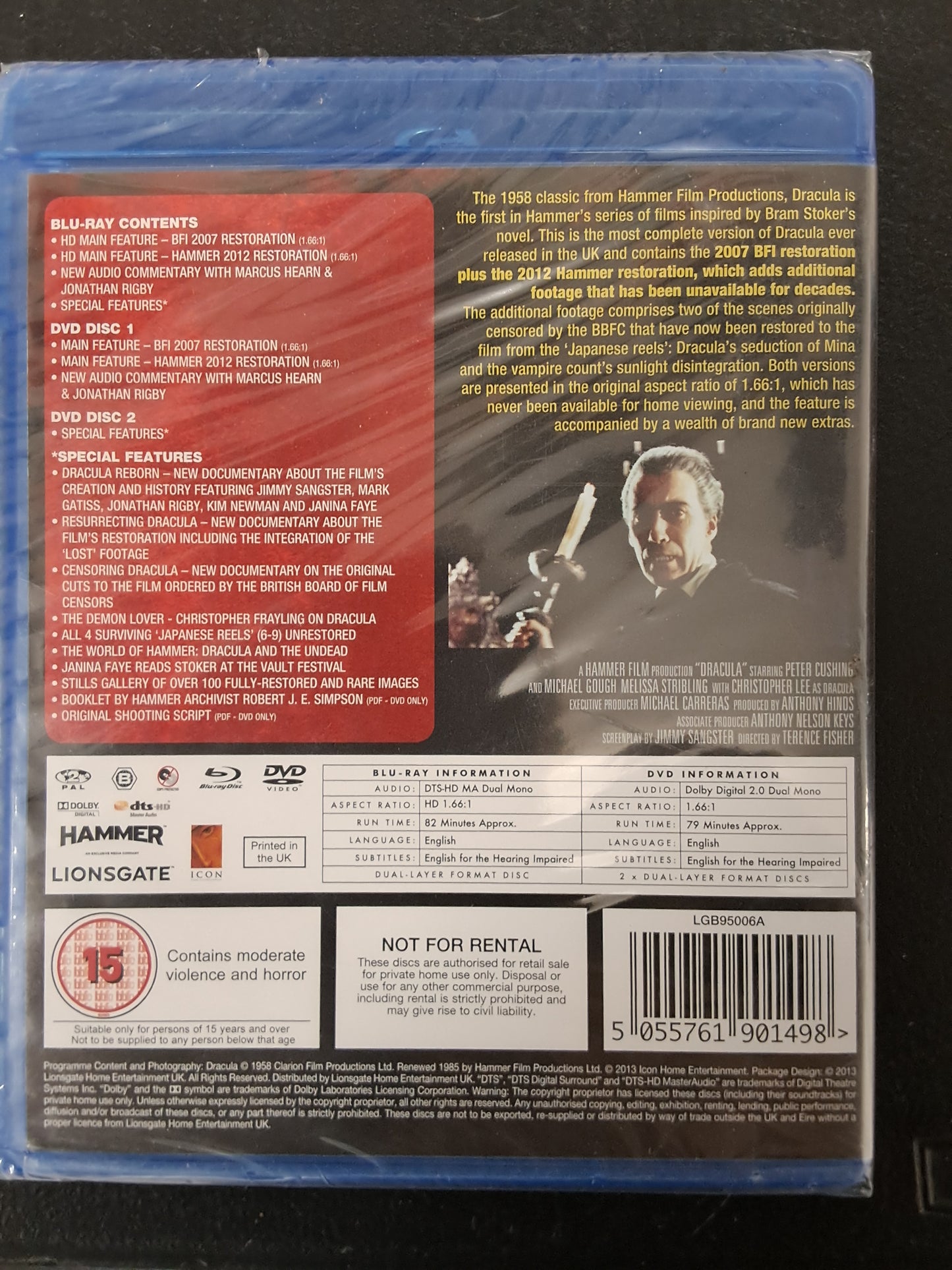 Dracula Blu Ray