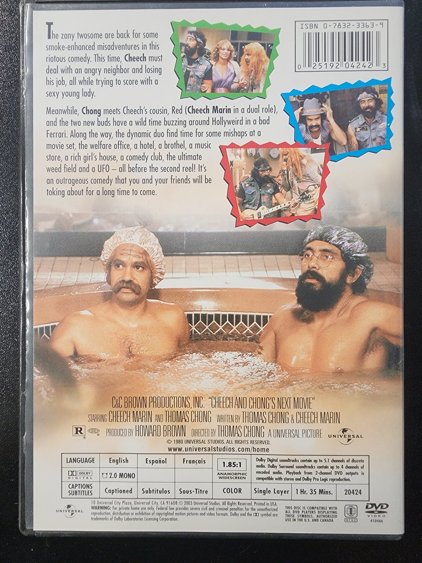 Cheech & Chong's Next Movie DVD