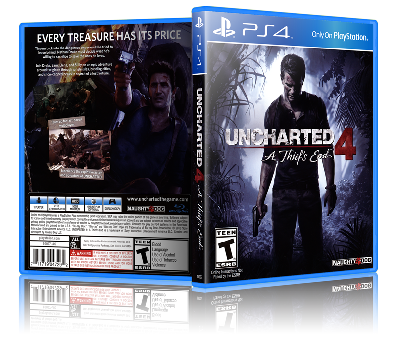Uncharted 4 A Thief's End PS4
