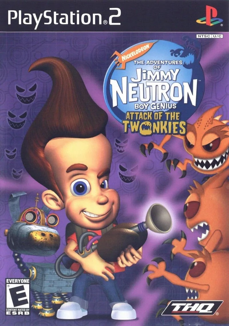 Jimmy Neutron Attack Of The Twonkies PS2