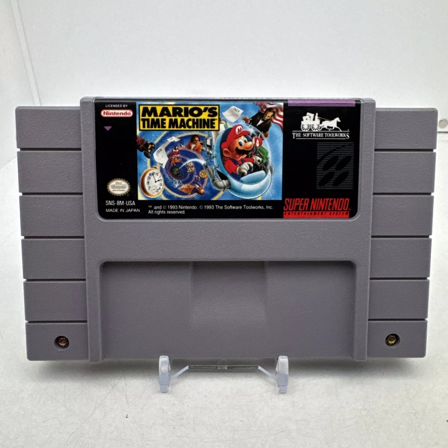 Marios Time Machine SNES