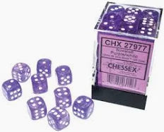 Chessex 12mm Borealis 36 Count D6 Block Pick Your Color