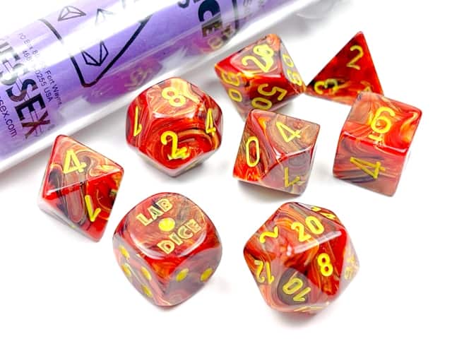 Chessex Lab Dice (7 Die Set)