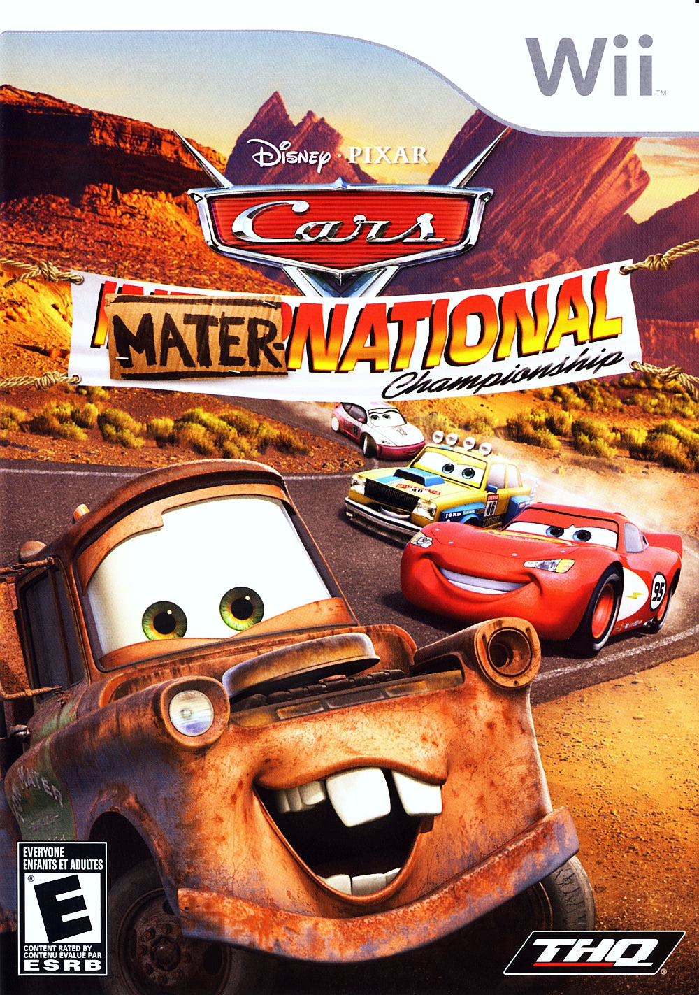 Cars Mater National Disney Wii