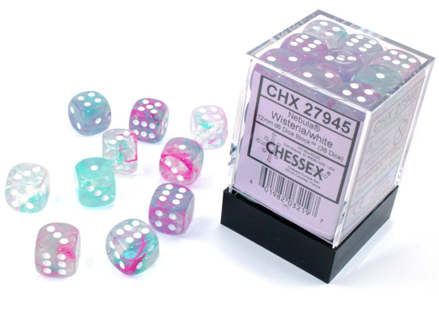 Chessex 16mm D6 Dice Block - Pick Your Color