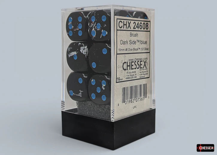 Chessex 16mm D6 Dice Block - Pick Your Color