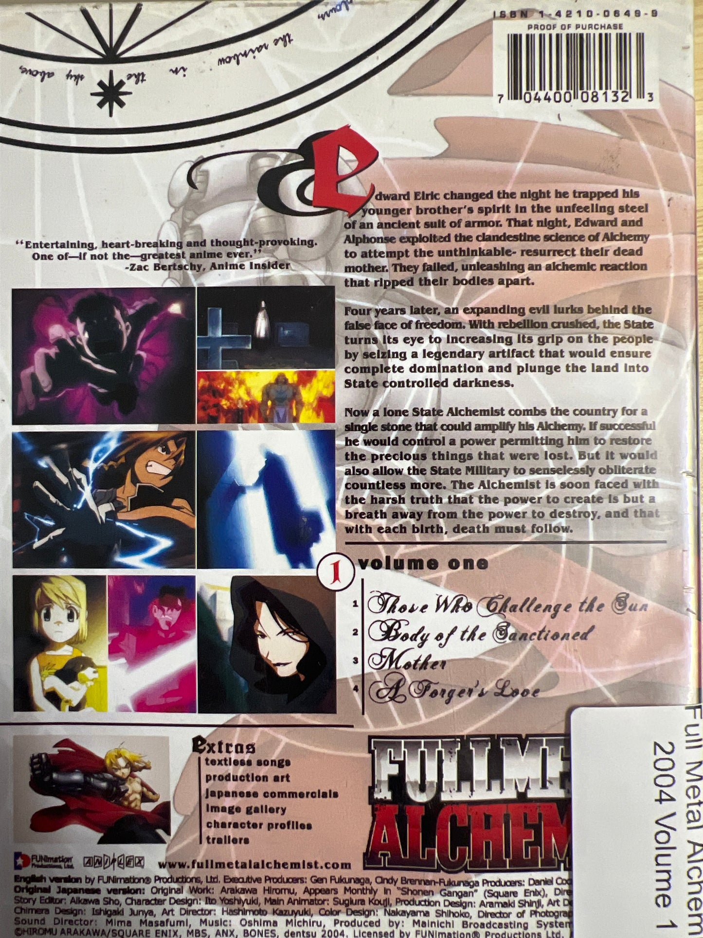 Full Metal Alchemist 2004 Volume 1