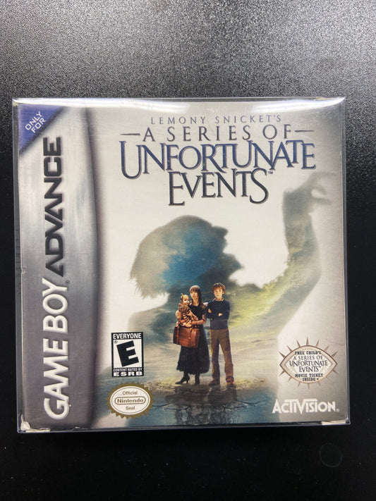 A Series of Unfortunate Events (Lemony Snicket's) In Box GBA