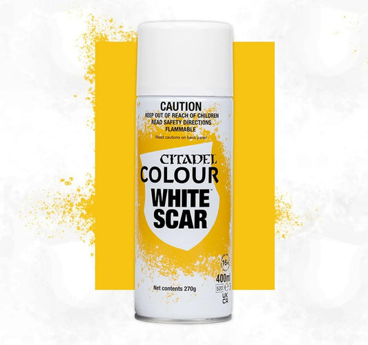 Warhammer 40k Citadel Color White Scar Spray Paint