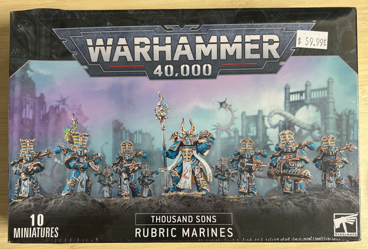 Thousand Sons Rubric Marines Warhammer 40k