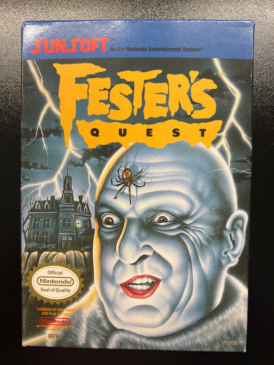 Fester’s Quest NES in Box