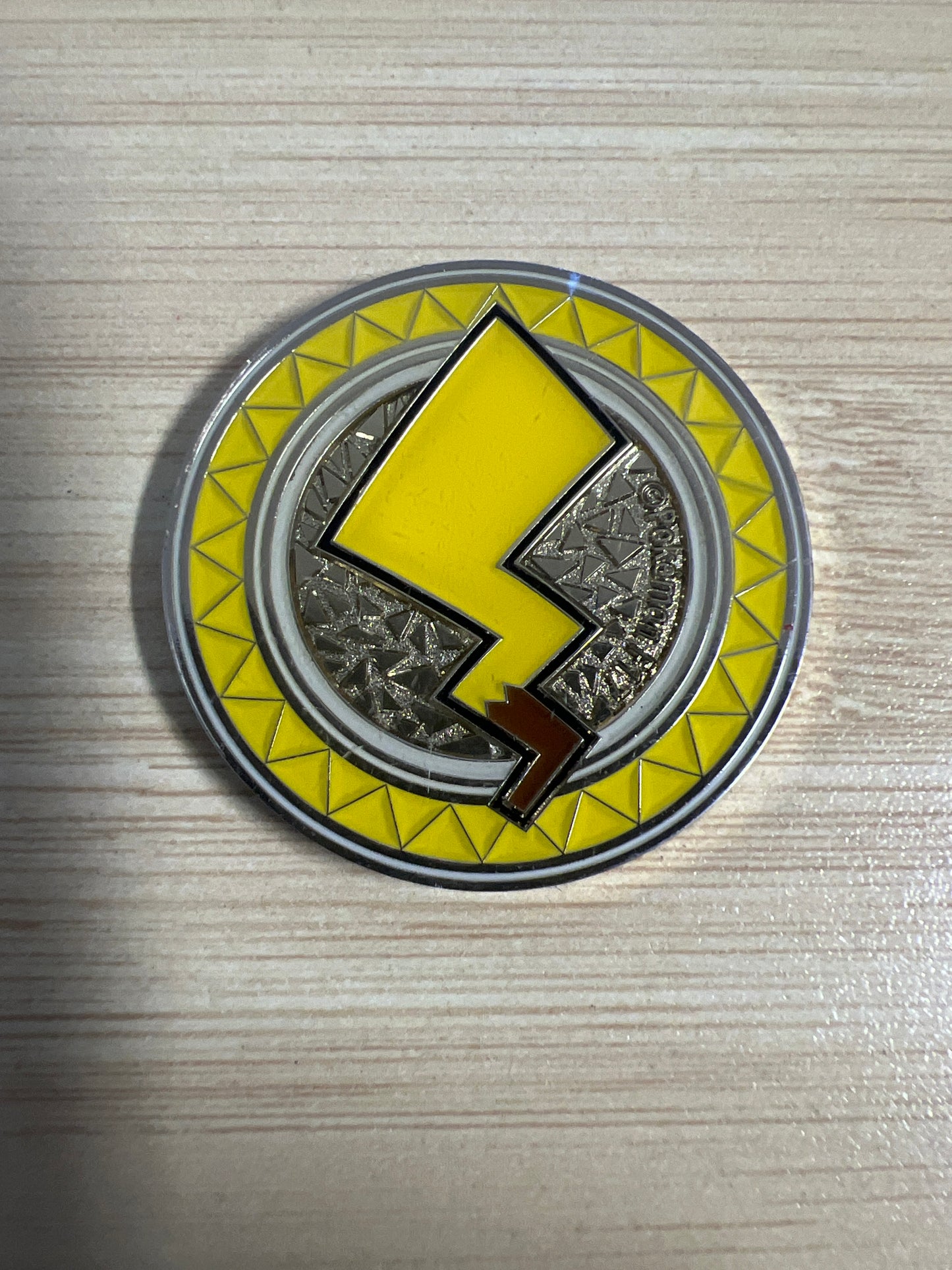 Metal Pikachu Coin XY Premium Trainer Collection