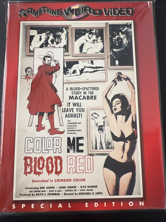 Color Me Blood Red DVD
