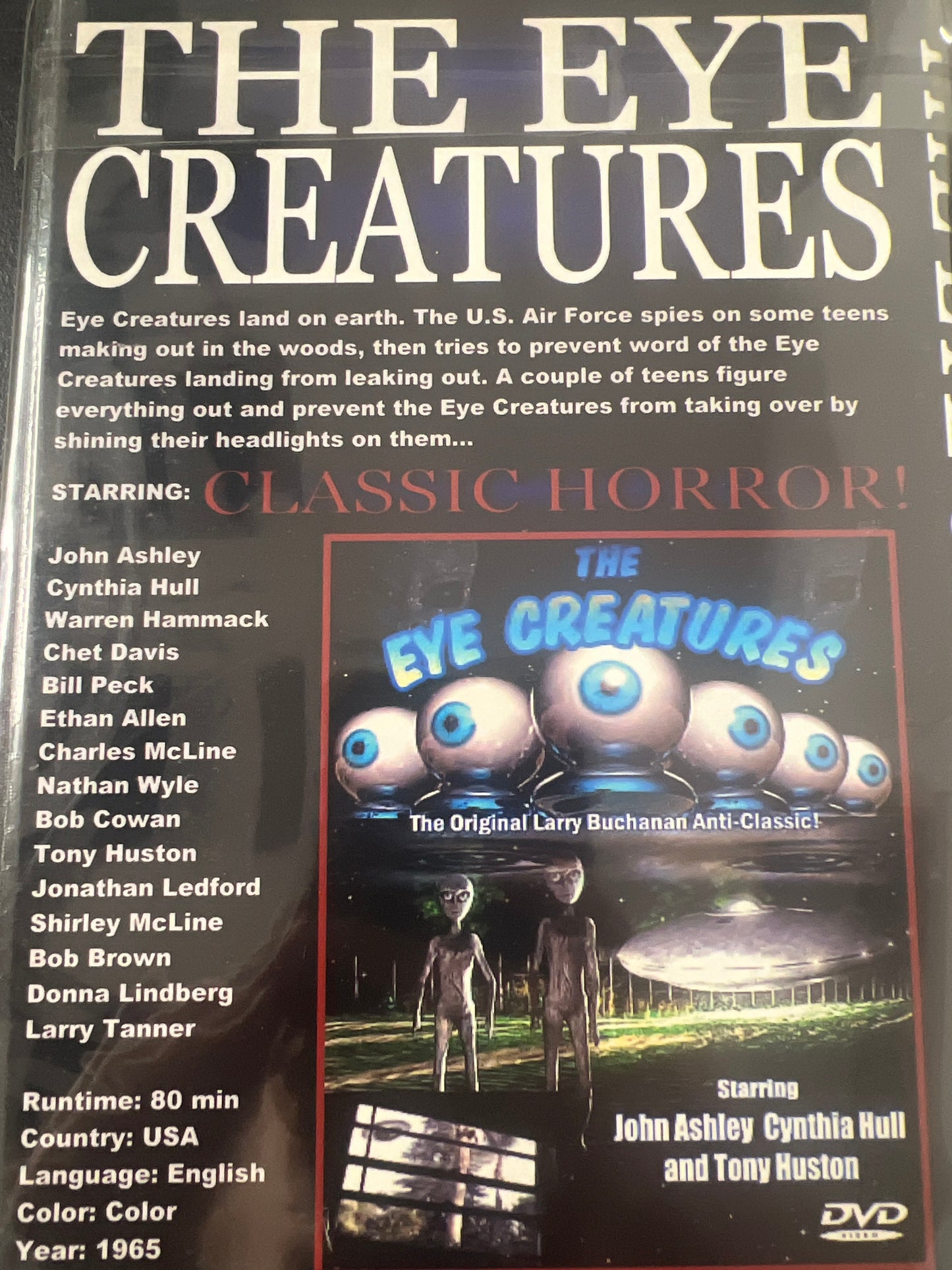 The Eye Creatures DVD