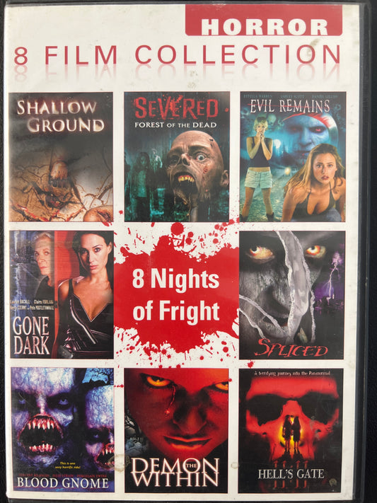 Horror 8 Film Collection DVD