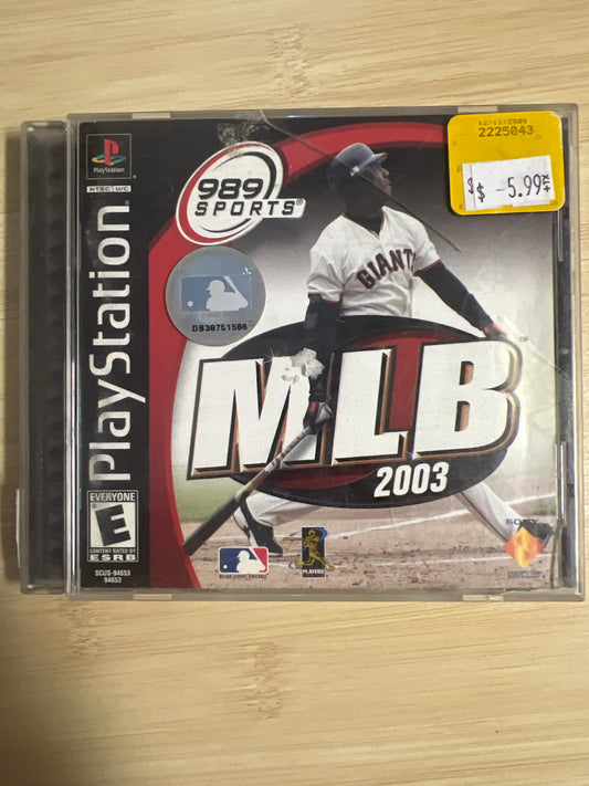 MLB 2003  PS1