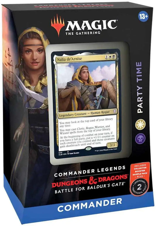 Party Time Baldur's Gate MTG Commander Deck