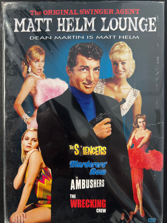 Matt Helm Lounge Murderer's Row/The Silencers The Wrecking Crew/The Ambushers DVD