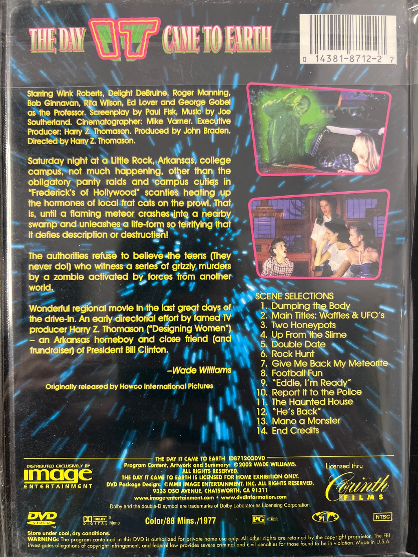The Day It Came to Earth DVD