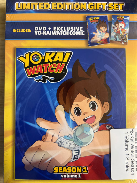Yo-Kai Watch Season 1 Volume 1 Sealed