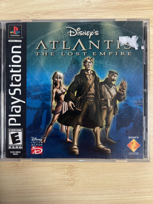 Atlantis The Lost Empire (Disney's)   PS1