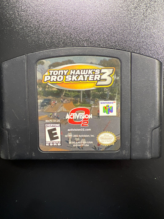 Tony Hawk’s Pro Skater 3 N64