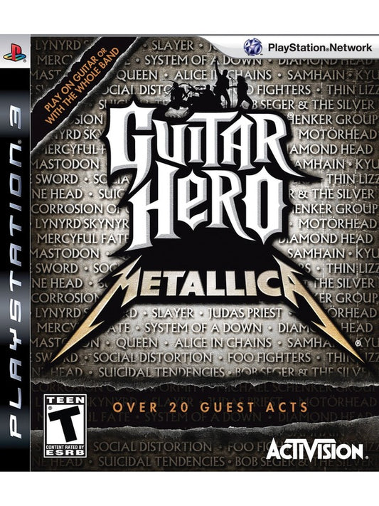 Guitar Hero Metalica PS3