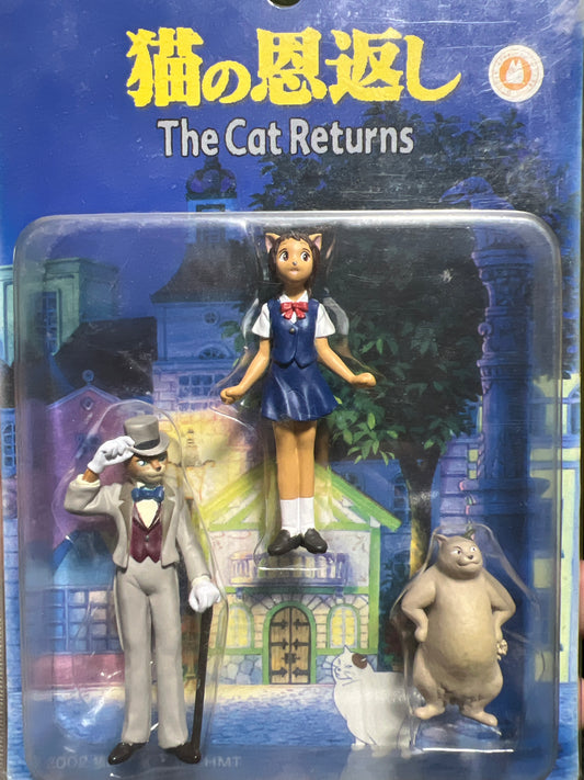 The Cat Returns Mini Figures 3 Total