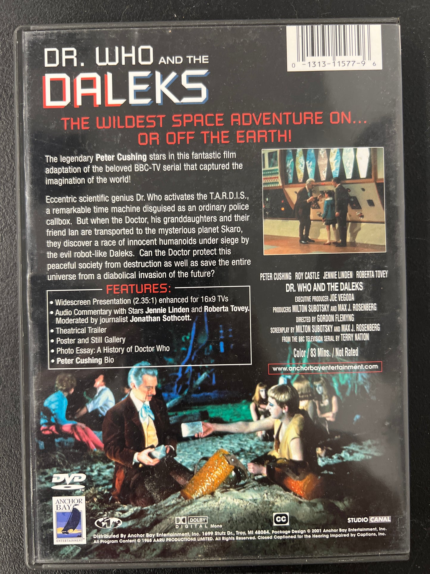 Doctor Who and the Daleks  DVD