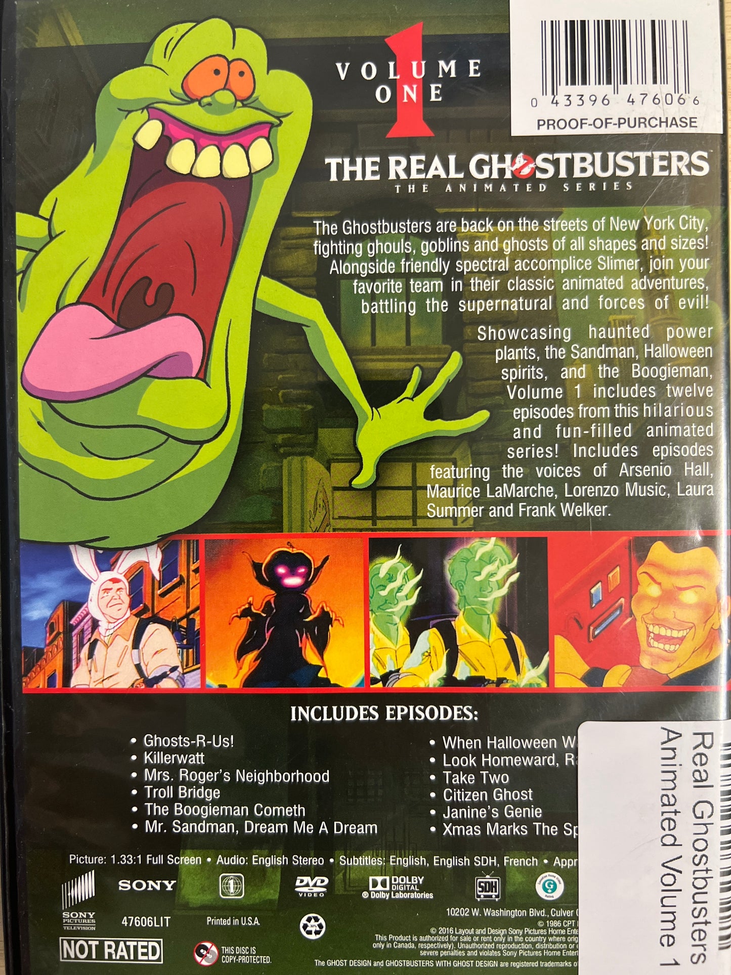 Real Ghostbusters Animated Volume 1