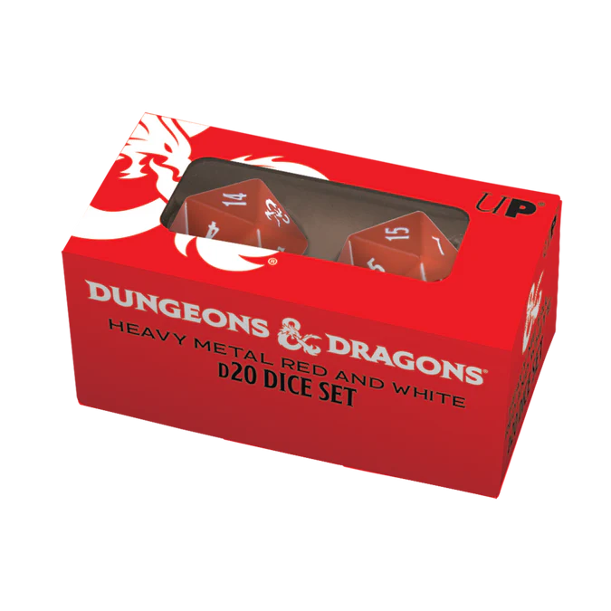 Heavy Metal D&D D20 Dice Set