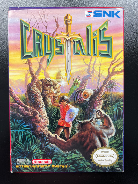 Crystalis NES in Box