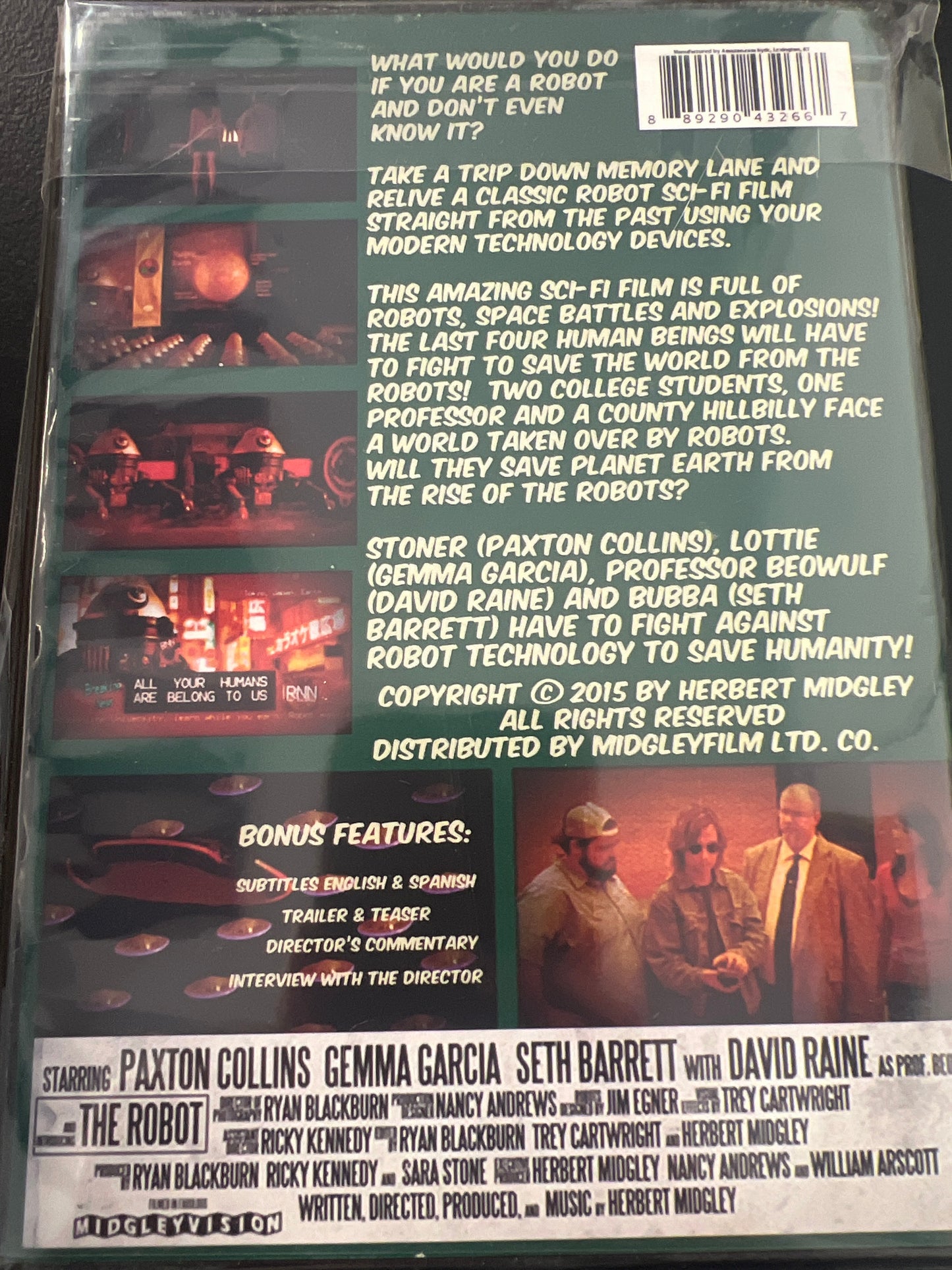 The Rise of the Robots DVD