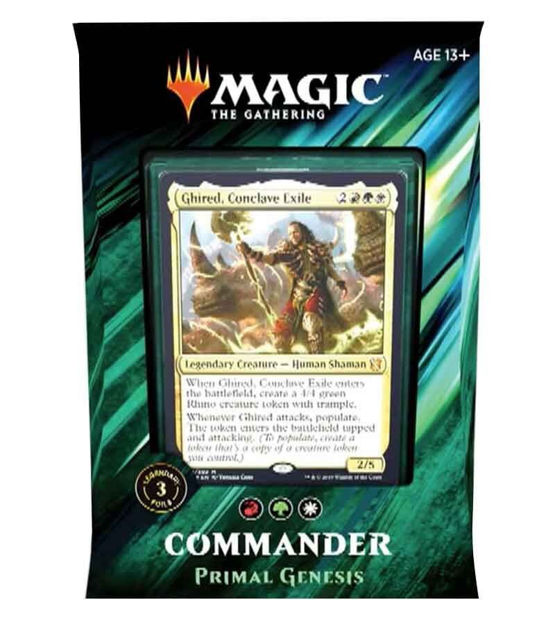 Primal Genesis MTG Commander Deck