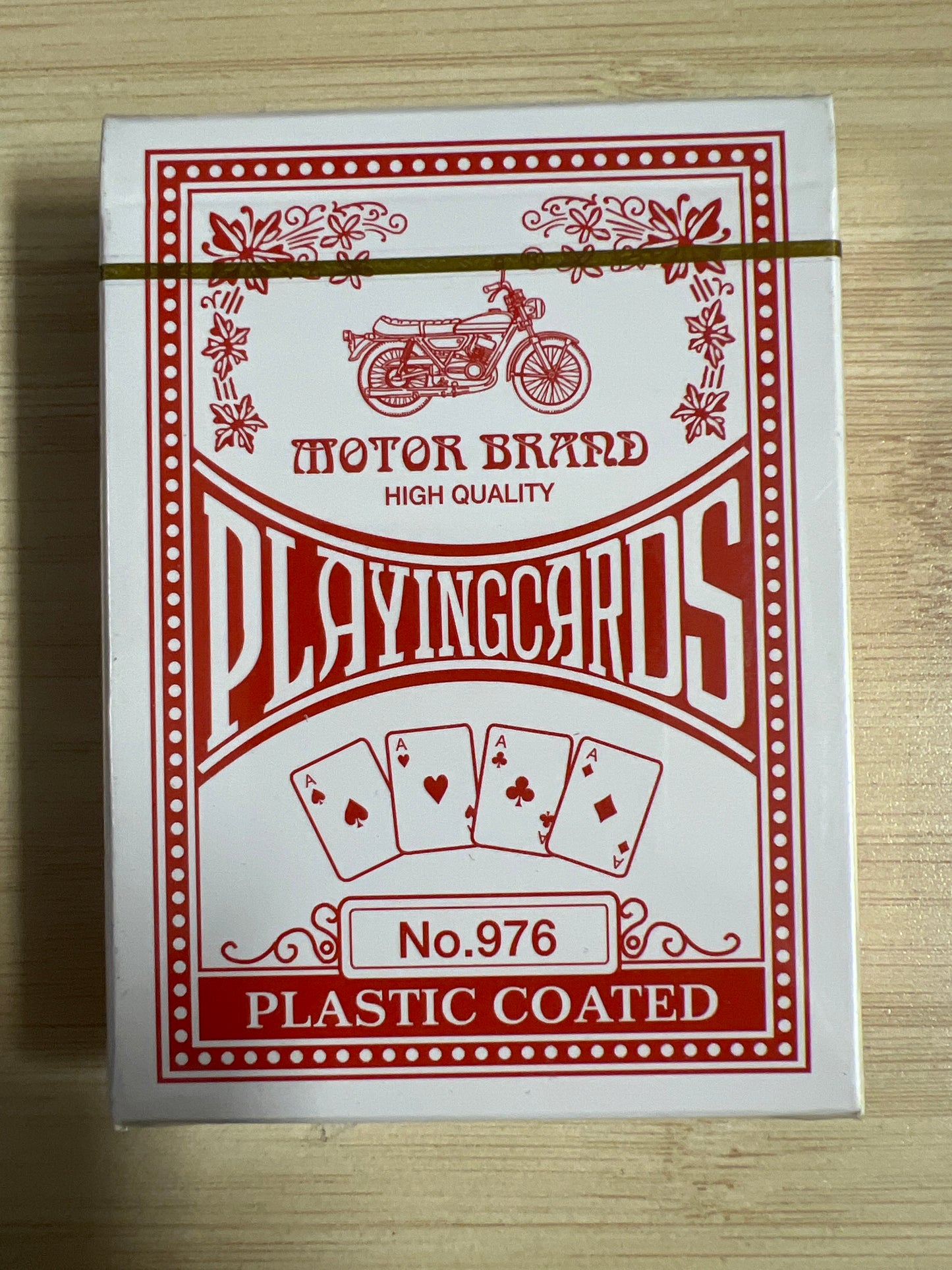 Motor Brand High Quality Playing Cards Sealed