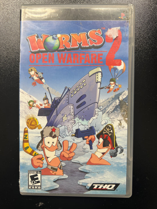 Worms 2 Open Warfare PSP