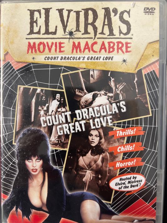 Elvira's Movie Macabre Count Dracula's Great Love DVD
