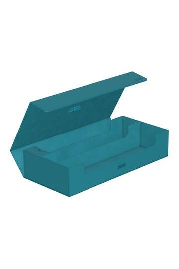 Superhive XenoSkin Monocolor Deck Case - Petrol - Ultimate Guard Deck Box