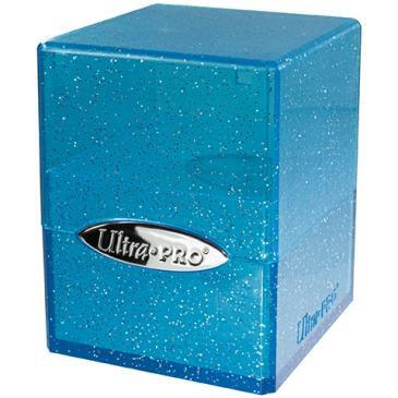 Satin Cube - Glitter Blue - Ultra Pro Deck Box