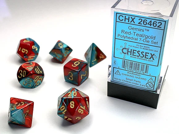 Chessex Standard Gemini 7-Dice Set