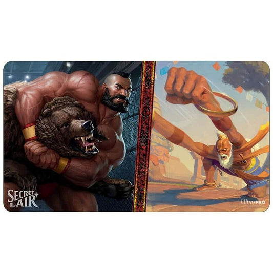 Secret Lair: Street Fighter Zangief and Dhalsim Playmat