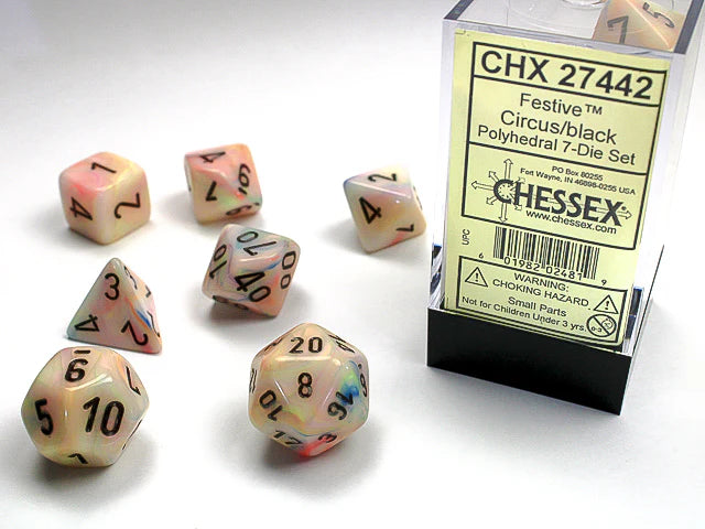 Chessex Standard 7-Dice Set