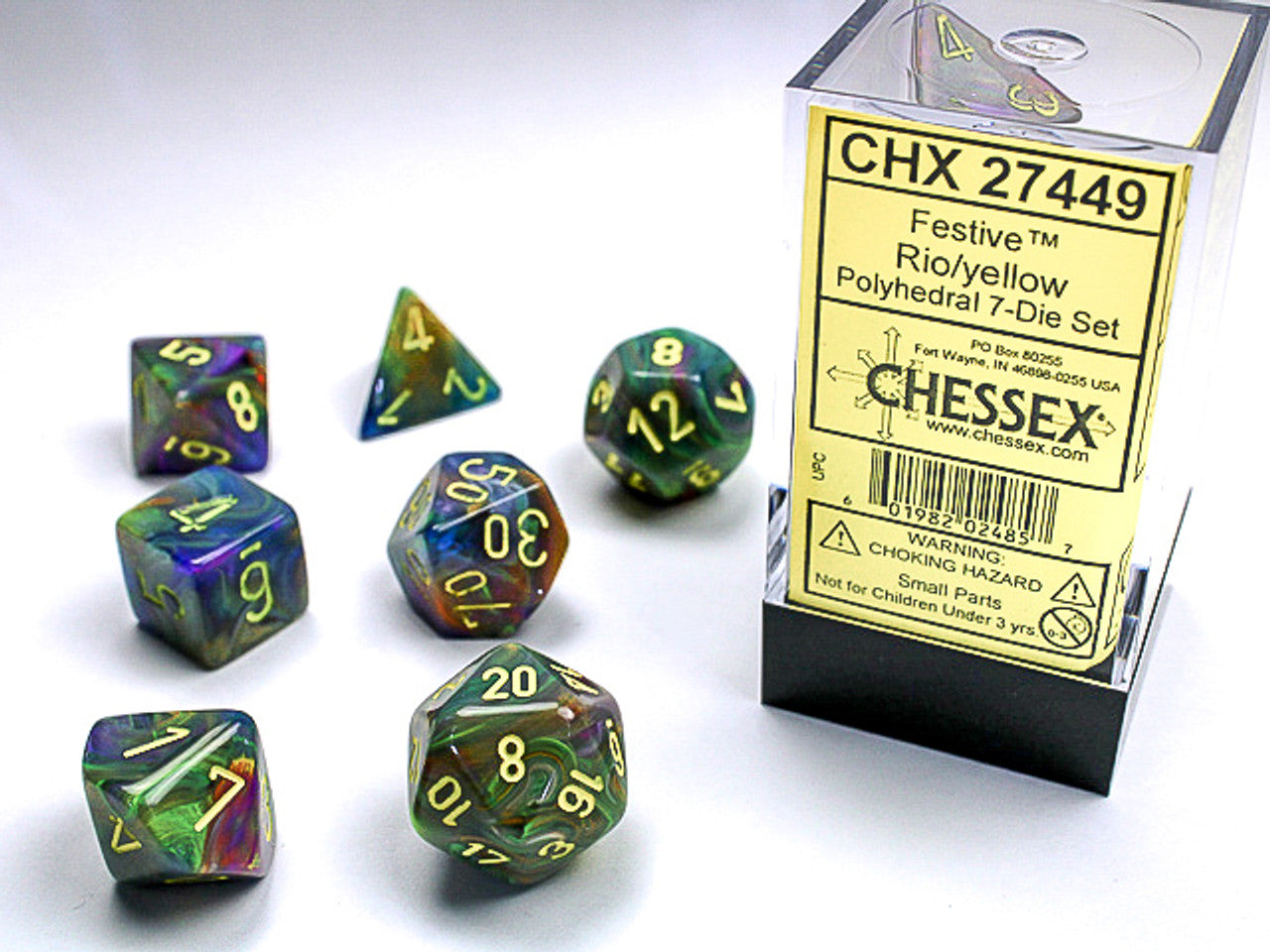 Chessex Standard 7-Dice Set