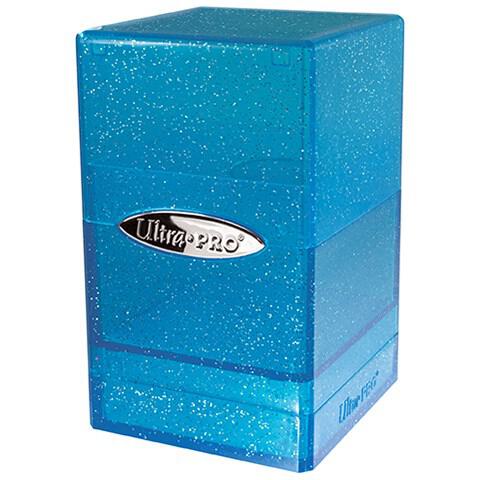 Satin Tower - Glitter Blue - Ultra Pro Deck Box