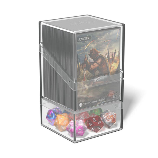Boulder 'n' Tray - Clear Ultimate Guard Deck Box