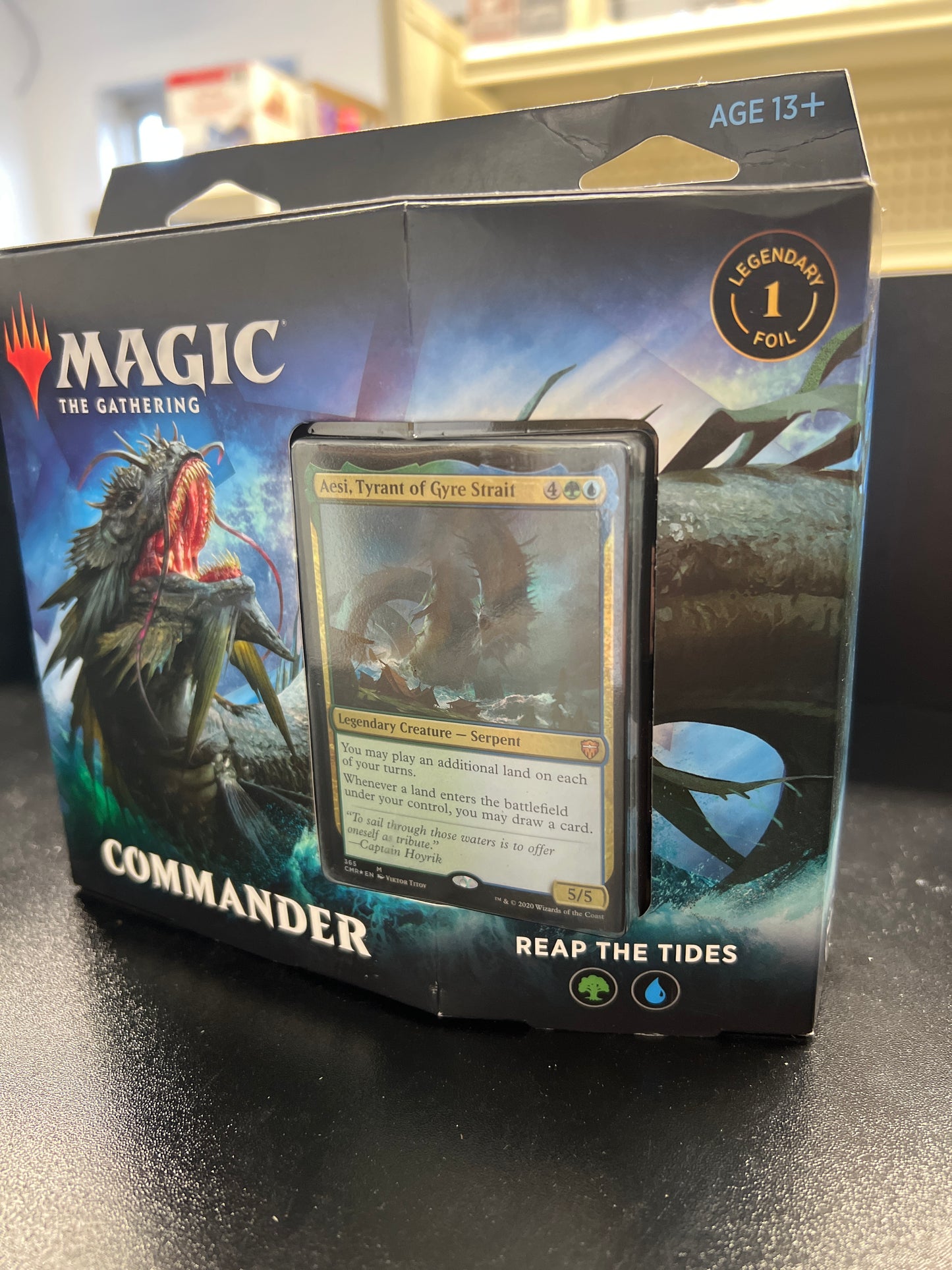 Reap the Tides MTG Commander Deck