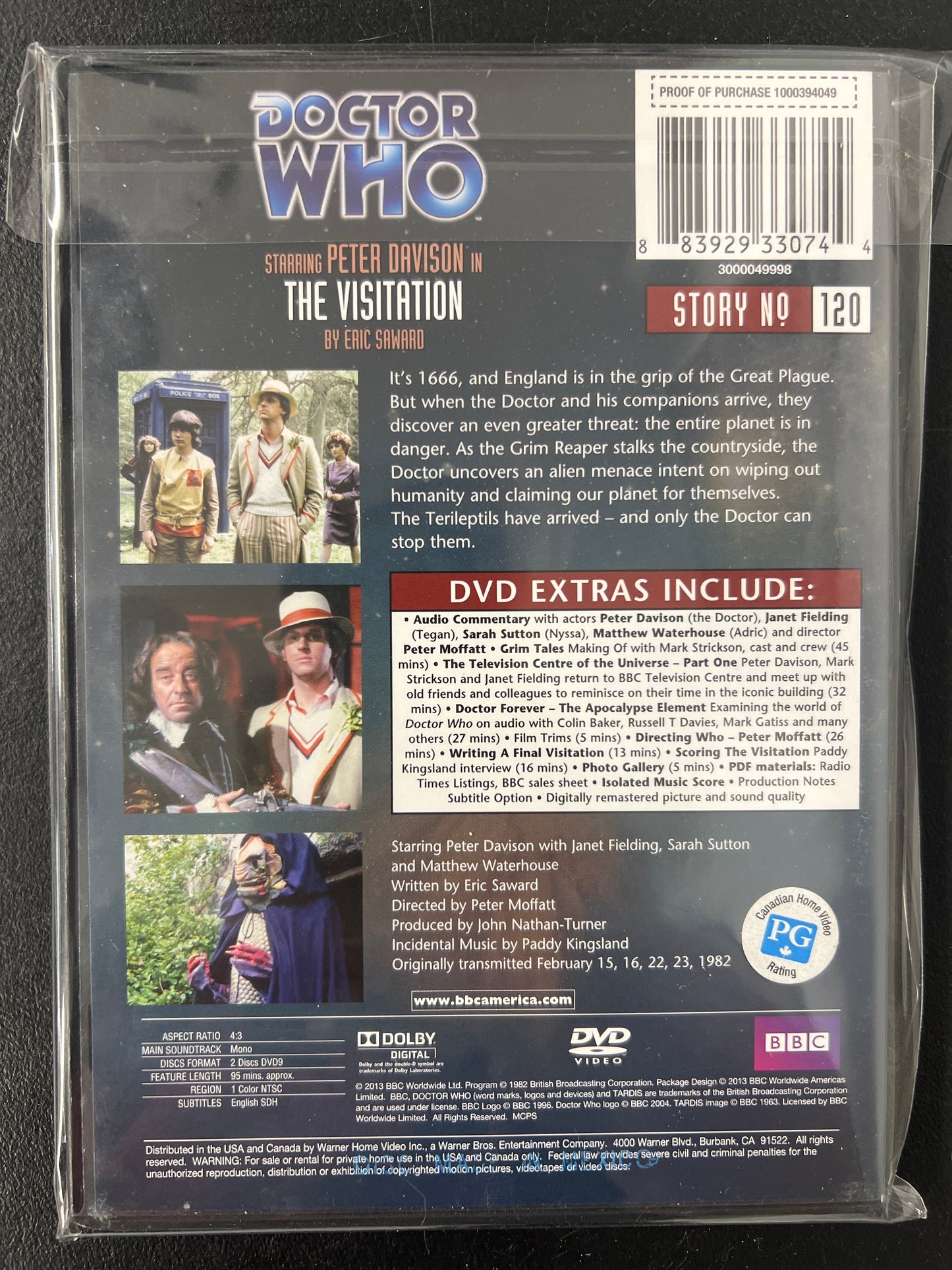 Doctor Who The Visitation DVD