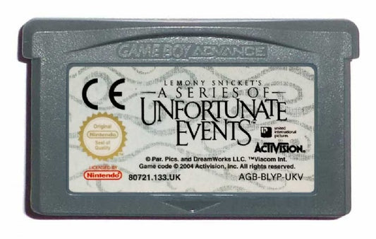 A Series of Unfortunate Events GBA
