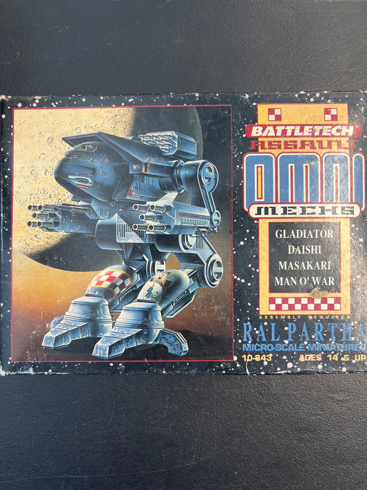 Battletech Assault Omni Mechs Ral Partha Micro-Scale Miniatures